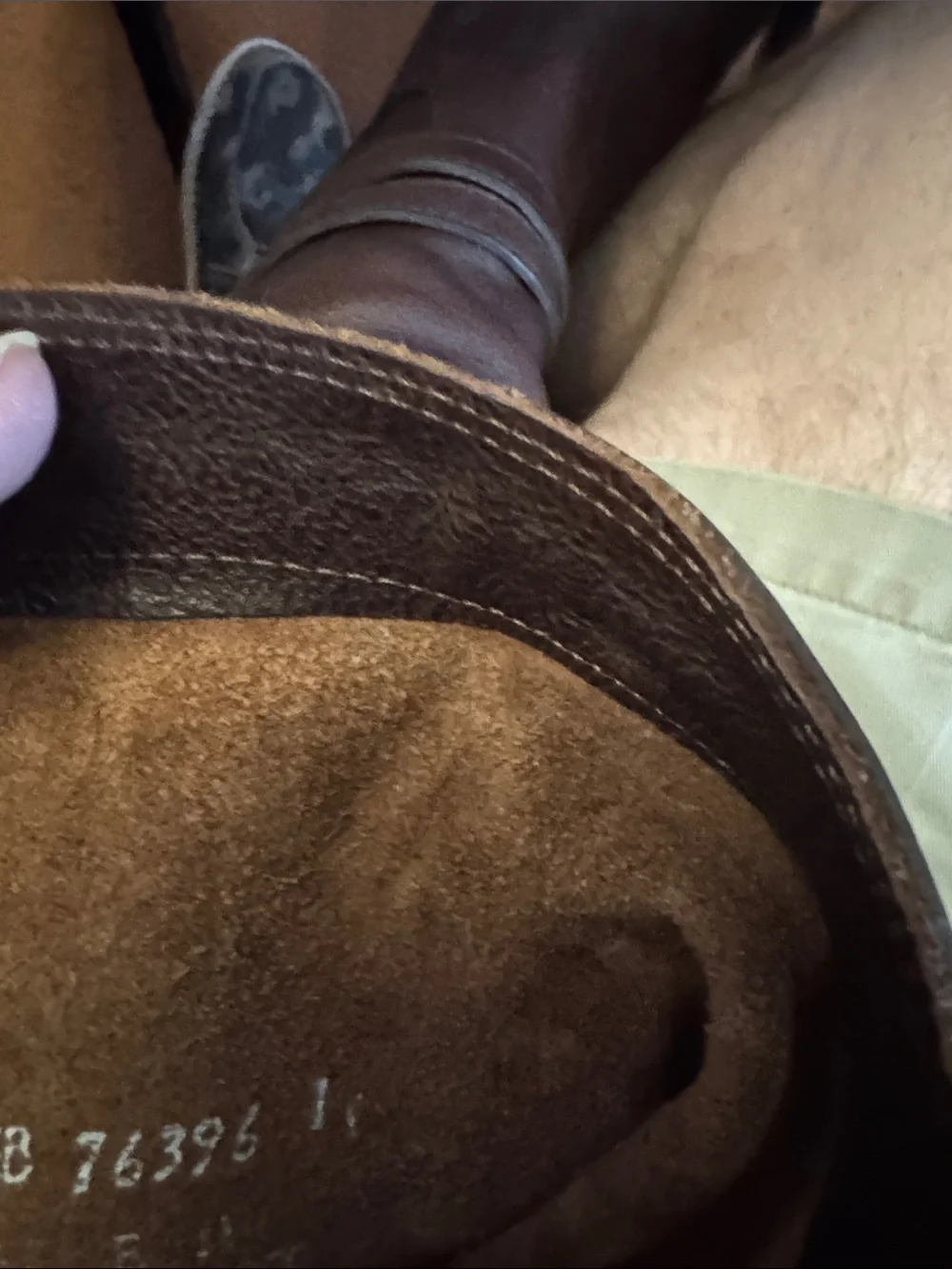 Frye Dark Brown Over-the-Knee Leather Boots
